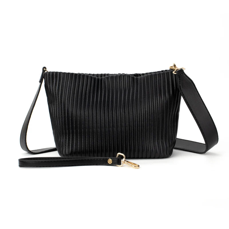 New Arrival Women Hot Sale Pu Leather Crossbody Bag Luxury Bucket Cross Body Sling Bag Ladies Designer Bag