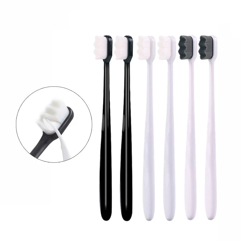 LULA Eco-Friendly Home Use 12000 Bristles Micro Nano Ultra Soft-bristled Toothbrush for Adult Sensitive Teeth