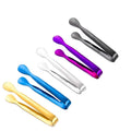 New Arrived Custom Colorful Party Bar BBQ Sugar Mini Clip Bread Food Ice Clamp Ice Tong for Ice Bucket