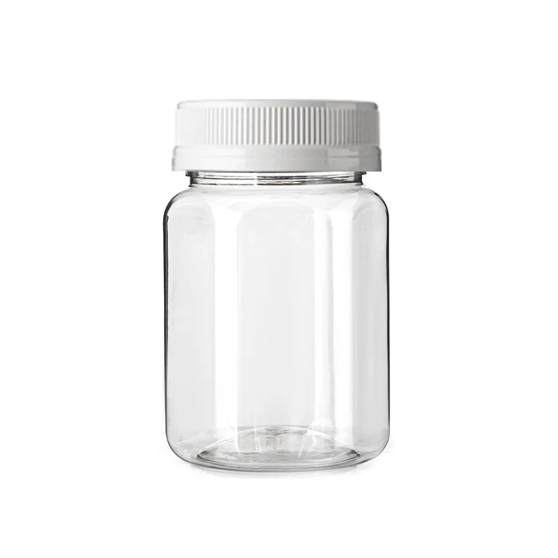 250g 500g 400g Food Grade Plastic Squeeze Honey Bottle PET Transparent Food Packaging Container