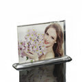 Customized DIY Artificial K9 Crystal Photo Frame with Engraved Animal Print Thermal Transfer Blank Crystal Craft Supplies