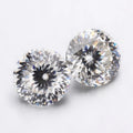 Starsgem Round Shape 8mm D Color Portuguese Cut Moissanite Loose Stone