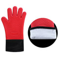 Heat Resistant Non-Slip Silicone Oven Mitt with Extra Long Oven Sleeve
