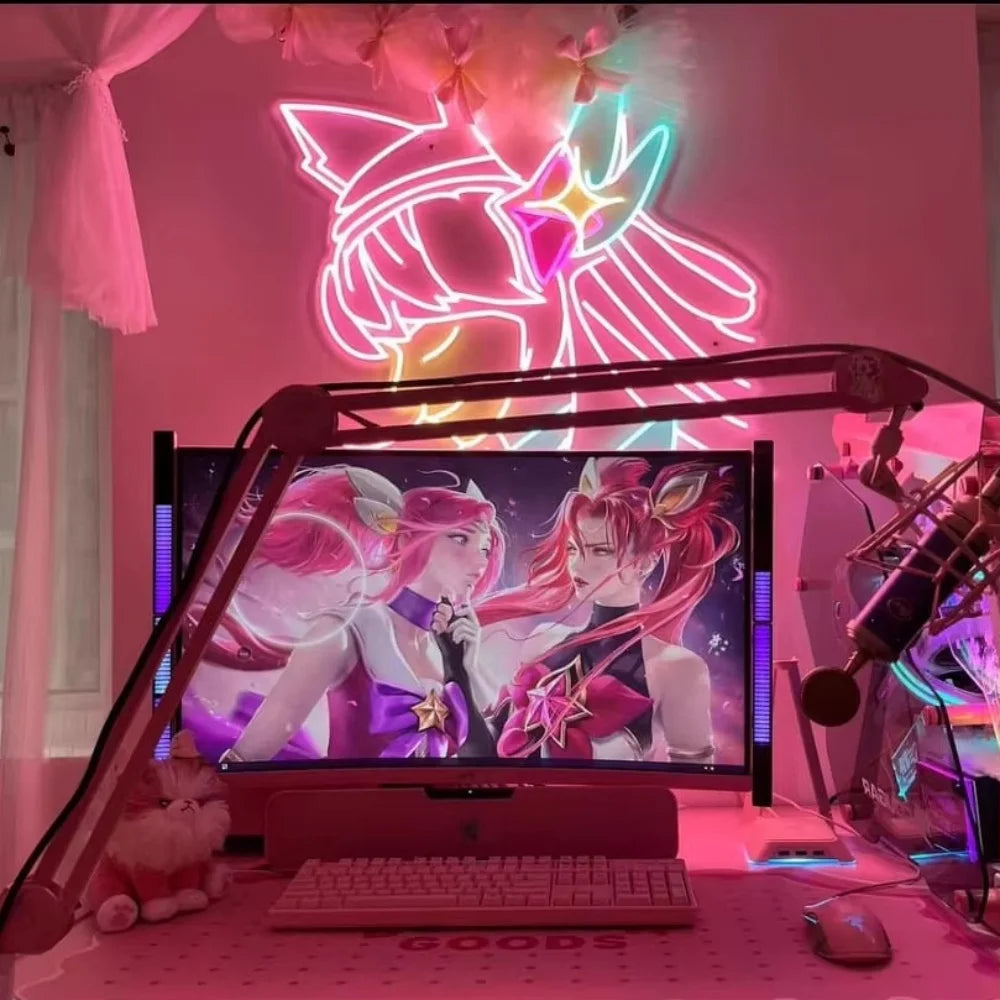 Winbo Dropshipping Custom Neon Sign Party Home Decoration Free Design Gamer Gifts Led Game Neon Sign Birthday