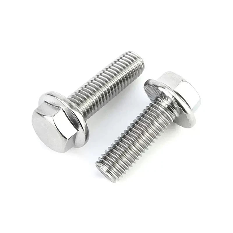 Factory Direct Sale Ss304 Hex M8 Full Thread Flange Bolt