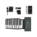 Hand Roll up Keyboard Mini Piano Music Toy 88 Keys Digital Electronic Roll up Piano