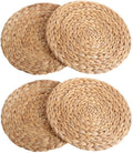 Placemat Weave Placemats Woven Round Bulk Straw Natural Straws Wholesale Water Hyacinth Placemats for Kitchenware