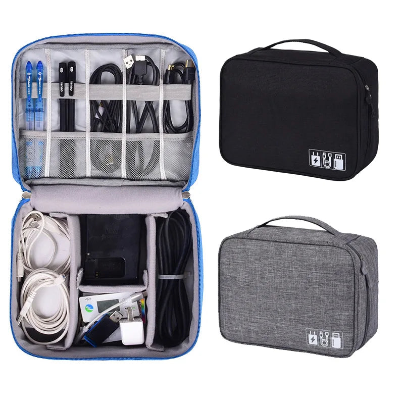 Portable Travel Storage Bag Household Odds and Ends for Desk or Drawers Multifunctional Storage Organiser Pouch