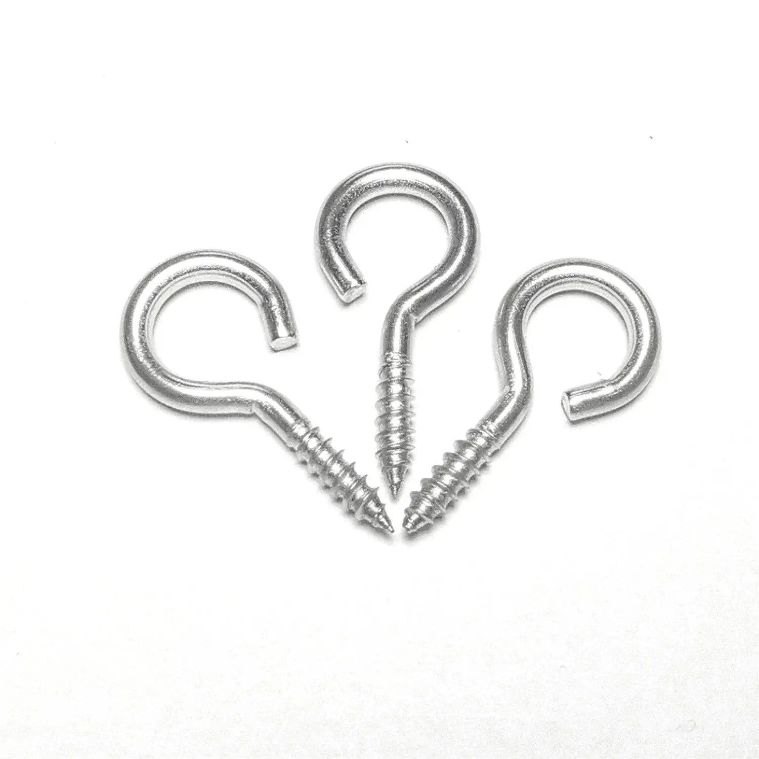Non Standard Customized SS304 316 Stainless Steel Self-Tapping Ring Eye Wood Screw  Bolts Hook Screw in Eye Screws