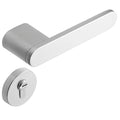 Nordic Modern Style Magnetic Silver Split Door Lock Indoor Silent Bedroom Set with Handle for Home Use