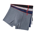 Four Seasons Striped Cotton Bacteriostasis High Elasticity Soft Breathable Quick Drying Boxers for Youth Middle-aged