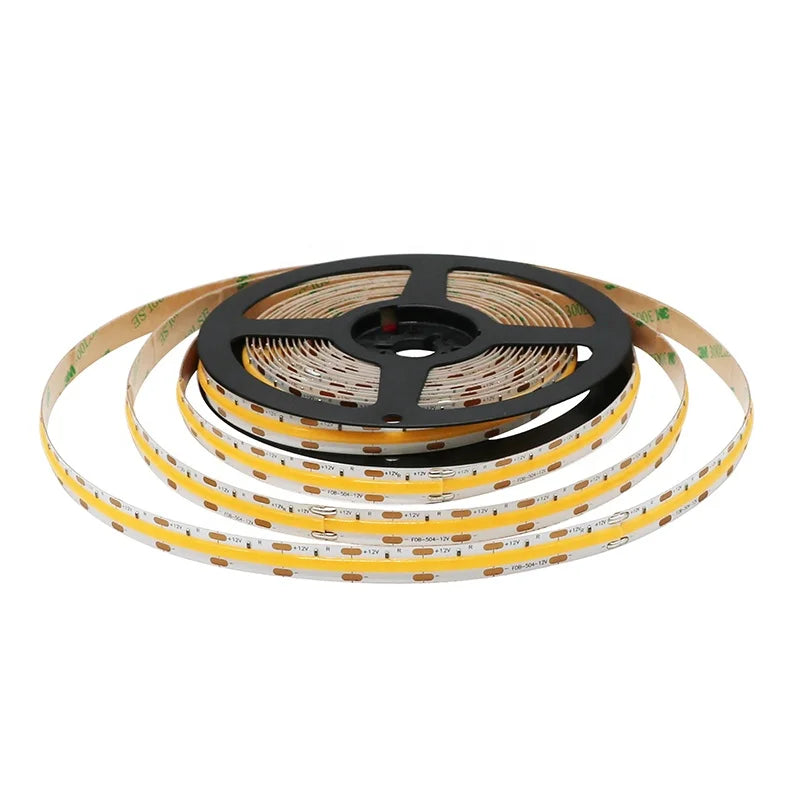 Benory Smart Home Light DALI KNX PWM LOXONE Dali Flexible Strip High Density 24V 2700K 3000K 4000k 6500K COB Led Strip Light