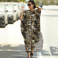New Arrivals Leopard Dot Zebra Pattern Summer Beautiful Long Skirt for Women Kaftan
