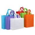 Urgent Reusable Custom White Non-Woven Trolley Cart Foldable Online Shopping Tote Bags with Logo for Promotions