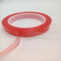 Double Sided Polyester Tape with Red MOPP Liner for Craft and Industrial Fixing Applications Sign and Display Screen Repairs
