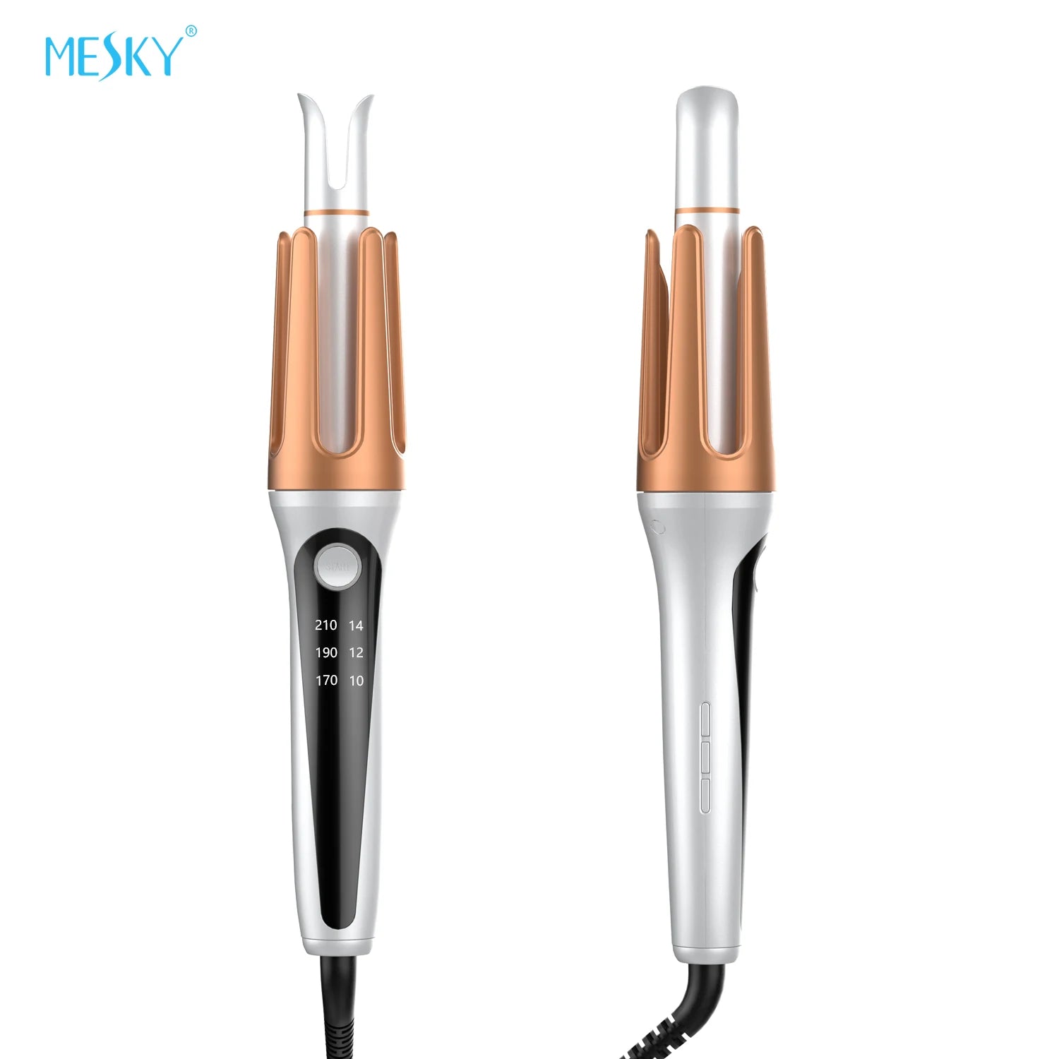 MESKY Portable 210â„ƒ LCD Temperature Display 25mm Automatic Hair Curler for Household Use