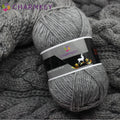 Charmkey Wholesale Colorful Fancy Wool Hand Knitting Yarn Chunky Wool Blend Yarn for Crochet