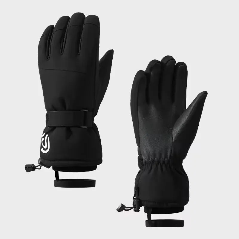 Windproof Thicken Outdoor Sports Custom Touchscreen Women Men Snowing Winter Ski Gloves
