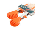 Multi-functional Salad Fruit Vegetable Kitchen Food Tongs Stainless Steel BBQ Salad Clip