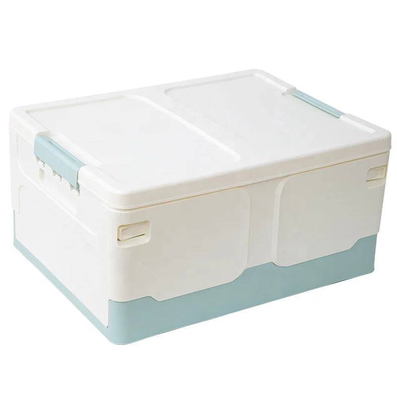 Collapsible Plastic Bin Storage Box Foldable Storage Box for Clothes Sundries Books Folding Storage Box