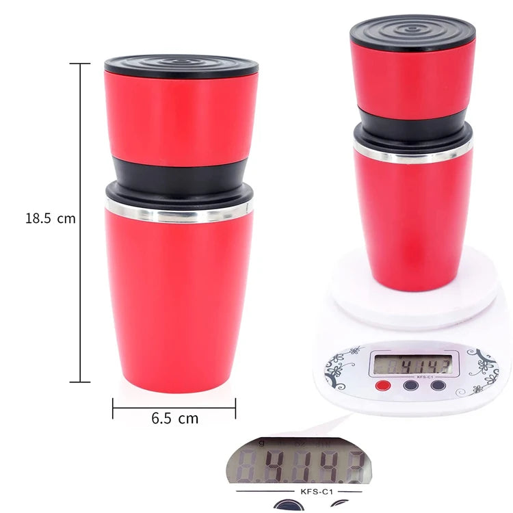 Stainless Steel Dripper Filter Espresso Home Manual Coffee Grinder Coffee Grinder with Scale