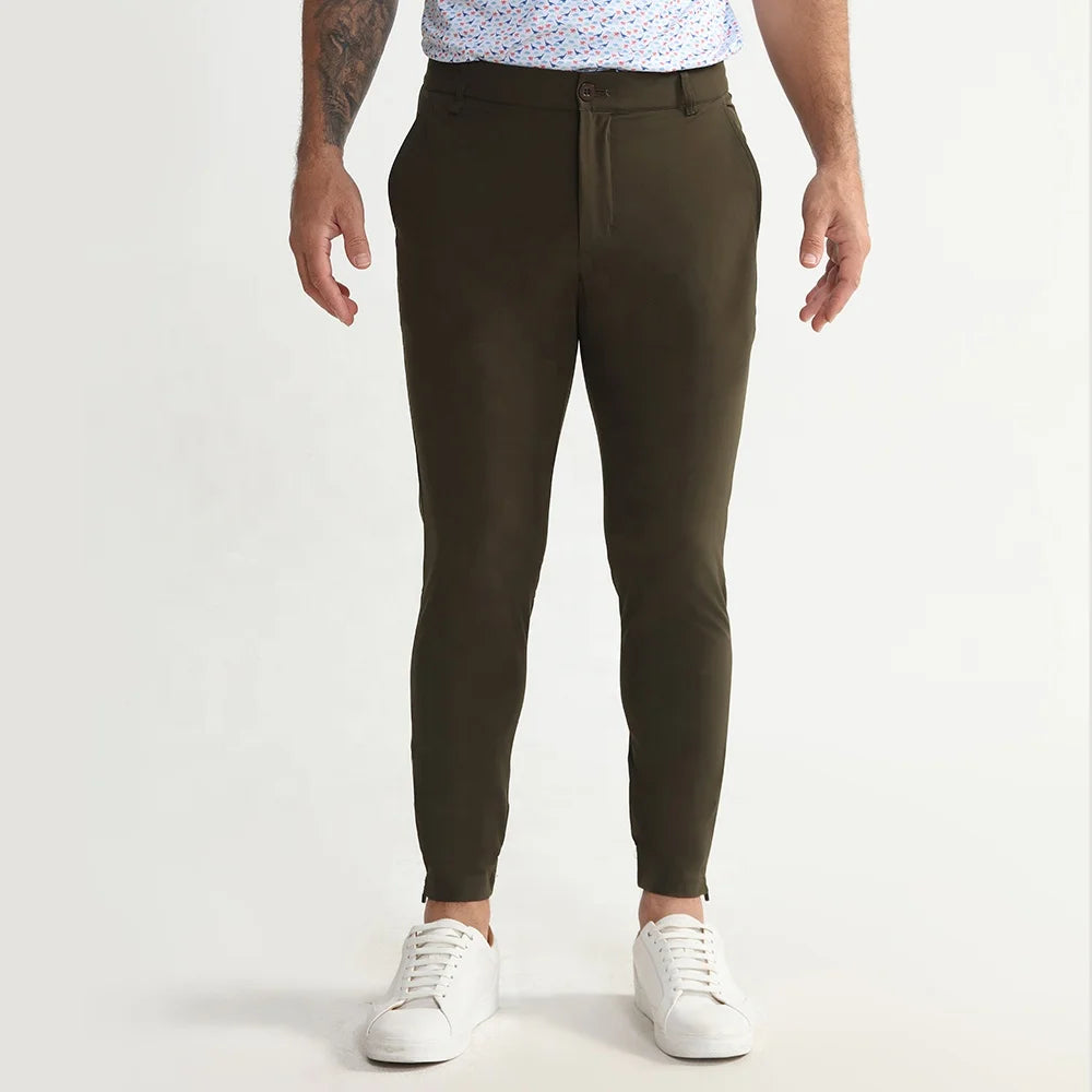 Custom Logo Blank Oversized Streetwear 4 Way Stretch Joggers Golf Pant Sports Wear High Quality Joggers for Men