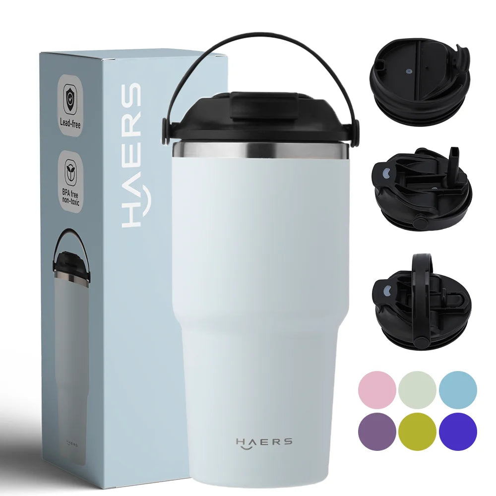 2024 Tumbler Stainless Steel Double Walled Insulated Tumbler Coffee Mug Vacuum Cups with Lid