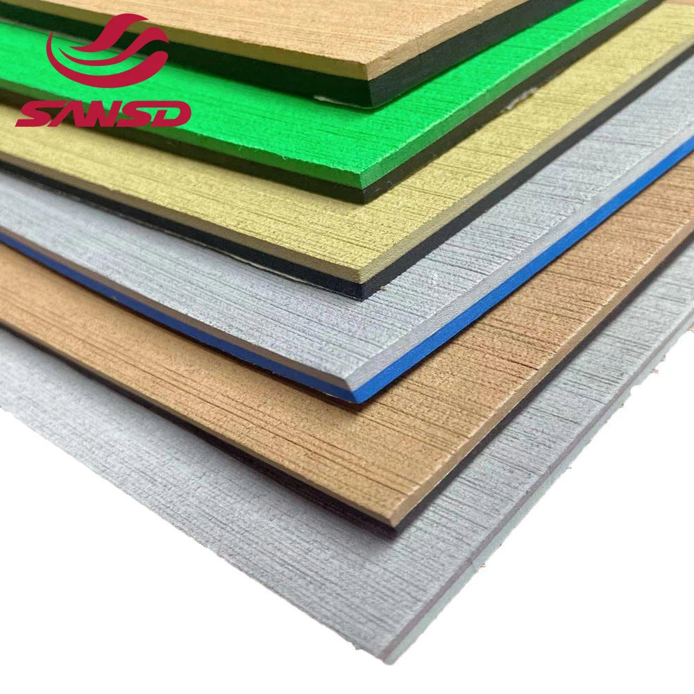 Sansd China Boat Flooring Sheet Factory Free Sample A4 Size Eva Sea Deck Boat Flooring Decking Sheet Boat Flooring Raw Material