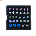 MOQ 1 Piece Best Selling Various Shapes and Colors Loose Opal Gem Stone New Tiny Design Dental Safe Tooth Opal Gem