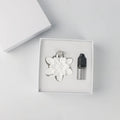 Wholesale Hanging Ceramic Porcelain Flower Scented Wardrobe Car Aroma Pendant Air Freshener Fragrance Essential Oil Diffuser