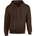 Fitspi Heavy Blend Unisex Adult Full Zip Hooded Sweatshirt Top Hoodie
