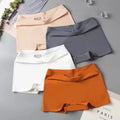 Hot Sale Seamless Short Panty Woman Underwear Ice Silk Women Underwear Panties Middle Waist Seamless Panty for Women