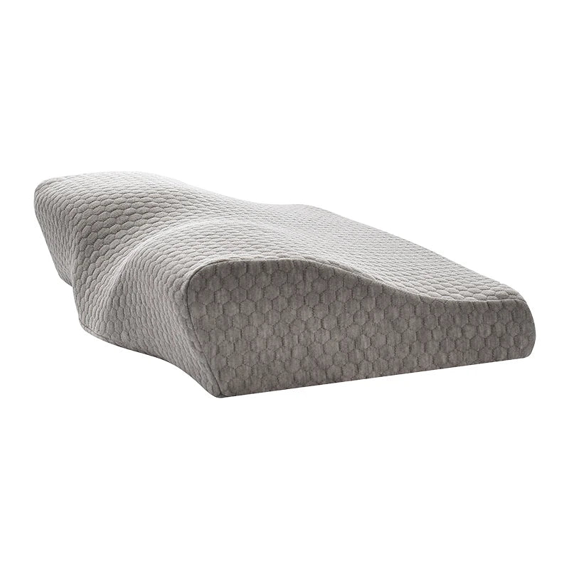 Factory Price Ergonomic Orthopedic Customizable Cervical comfort Pillow Memory Foam Butterfly Pillow