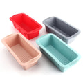 High Temperature Resistant Rectangular Silicone Cake Mold Household Silicone Baking Tray Kitchen Toast Mold Baking Tools