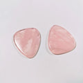 DIY Wholesale Musical Instruments Logo Customized Printing Colorful Crystal Rose Quartz Guitar Picks