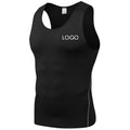 Wholesale Custom logo Men's Slimming Shapewear Corset Fitness Compression Tank Top Sport Gym Men's Body Shaper Vest