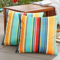 Decorative Garden Cushion Cover Sham Throw Pillow case Shell for Patio Tent Couch Pillowcases Outdoor Waterproof Pillow Cover