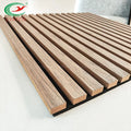 Wooden Strip-Shaped Sound-aAbsorbing Board Eco Friendly Oak Veneer Slat Wall Panels