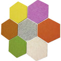 2026 Acustic Panel Absorber Board 3d Wall Felt Soundproof Decorative Hexagon Pet Polyester Fiber Acoustic Panels for Office