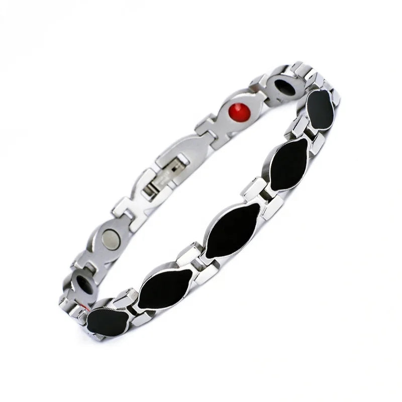 New 316L Stainless Steel Magnetic Bracelet Fashion Jewelry Biomagnetic Therapy Bangle