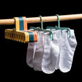 9 Holes Multi-fuction Wonder Closet Space Saver Organizer Hot Sale Rotatable Plain Colour Clothing Storage Magic Hanger