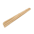Factory Wholesale Custom Logo Small Shoehorn Short Handle Wooden Bamboo Shoe Horn for Men and Women