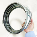 200mm 8 Inch Quick-fit Connection Clamp for Rolled Edge Ducting Elbow / Branches/ Trousers in Woodworking Dust Collection