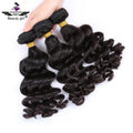 Ready to Ship 8a Grade Virgin Brazilian Hair Weft Braiding Loose Deep Waves Human Hair Extension in Stock