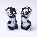 DIY Wholesale cheap natural terahertz goddess model carveds crystal folk crafts gift for home decoration