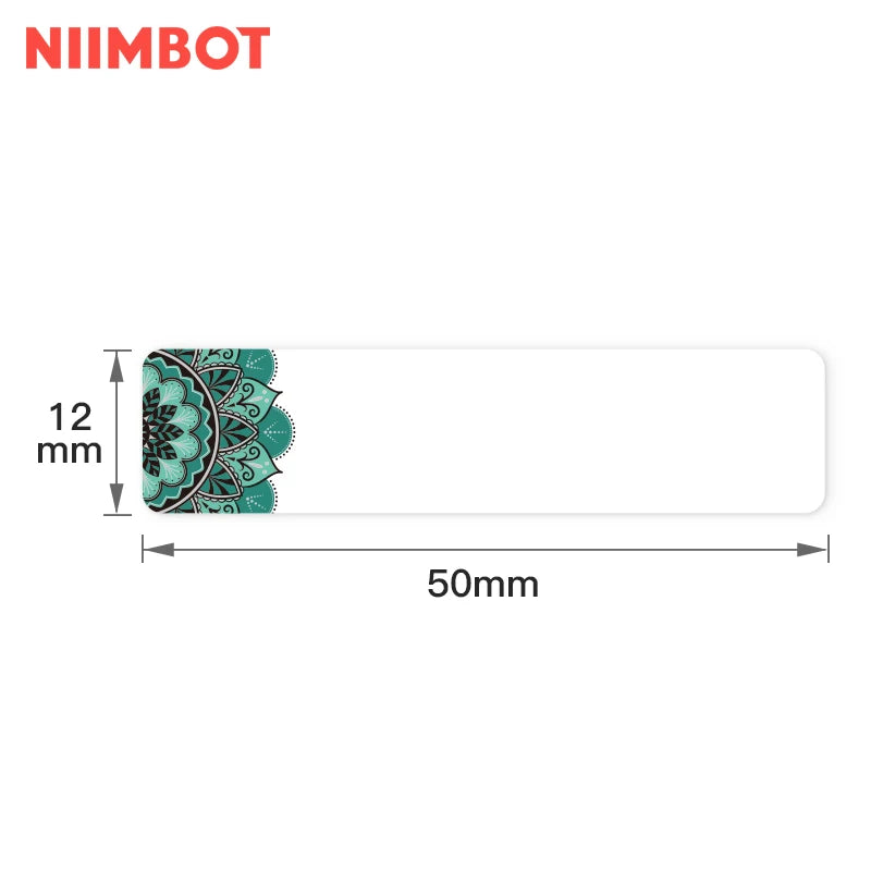 NiiMbot D11 New Design Silver Label Printer Paper