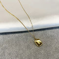 Fashion Jewelry in Bulk Necklace Stainless Steel square Rose Pendant Necklace for Women Necklace Vendor