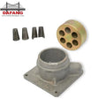Galvanized Prestressed Anchorage Block-45# Steel Post Tensioning Concrete Construction Customizable Diameter