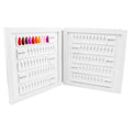 120 Colors Nail Display Book Nail Gel Polish Color Display Card Book Color Board Palette Stand with Nail Tips for Art Salon