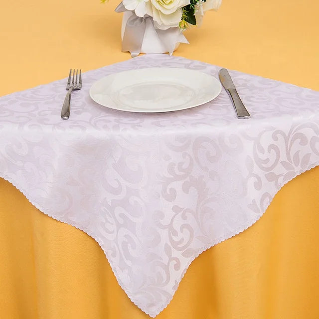 Polyester Classic Handmade Washable Dinner & Wedding Color Restaurant Table Napkins Customized Size